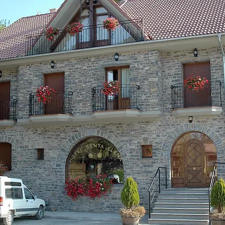 호텔 Restaurante Santa Elena Sabiñánigo